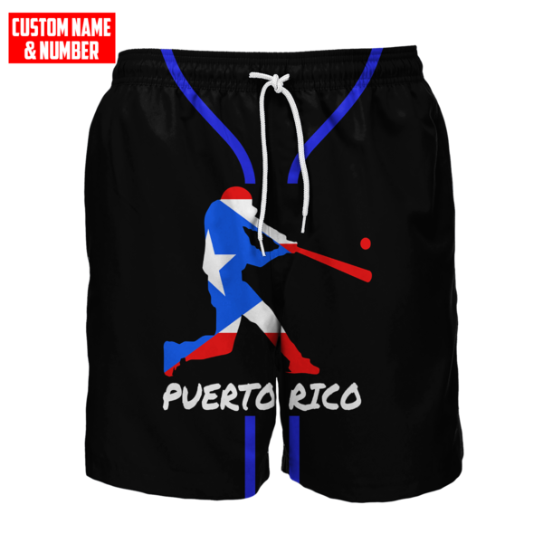 Customize Name And Number Puerto Rico 3D All Over Printed Unisex Shirts