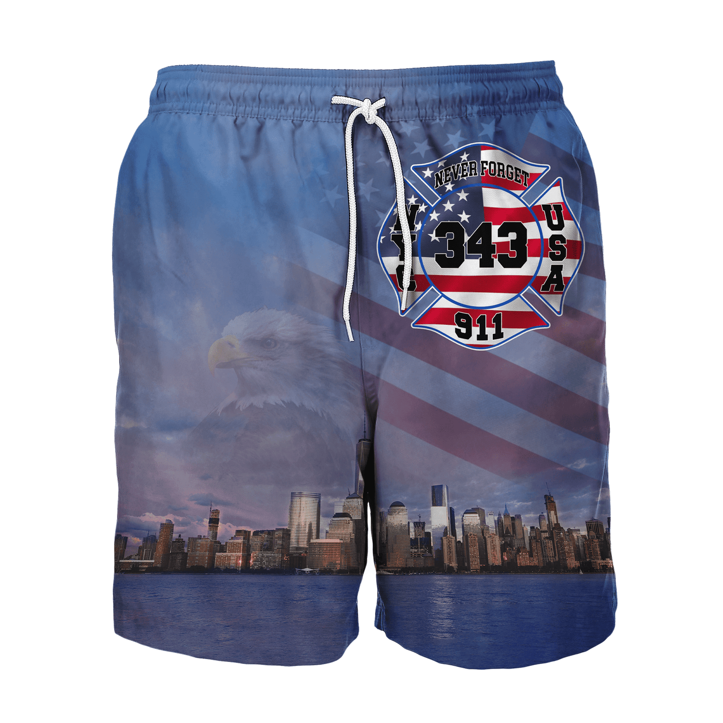 Customize Name Firefighter 3D All Over Printed Unisex Shirts