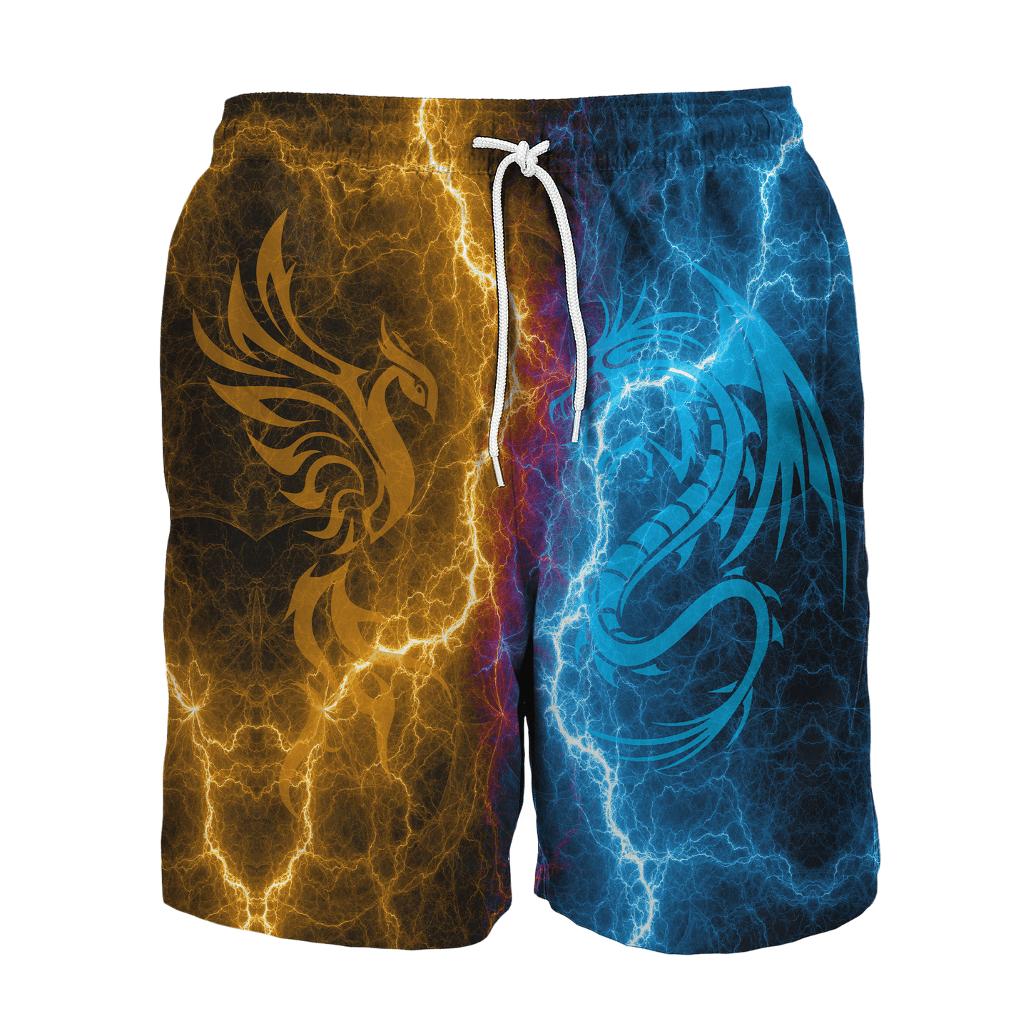 The Power Of Three Souls Dragon Phoenix Lion 3D All Over Printed Unisex Shirts