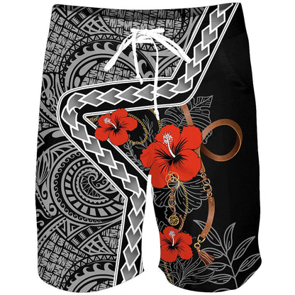 Polynesia No 6 Combo T Shirt Broad Short Traditional Tattoo