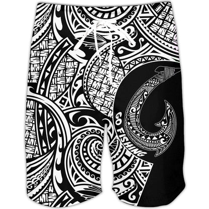 Polynesia No 1 Combo T Shirt Broad Short Go Fishing Personalize