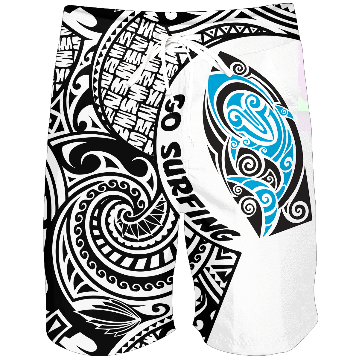 Polynesia No 16 Combo T Shirt Broad Short Go Surfing Personalize