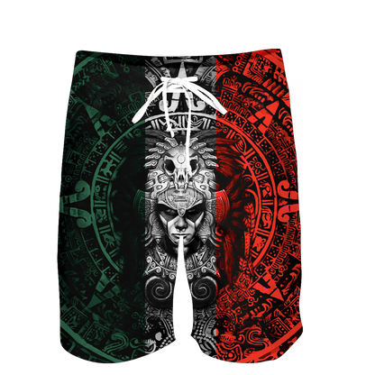 Aztec Mexican Combo T-shirt and Short 3D All Over Printed
