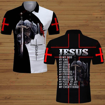 3D All Over Printed Shirts For Men and Women- My God TA041614