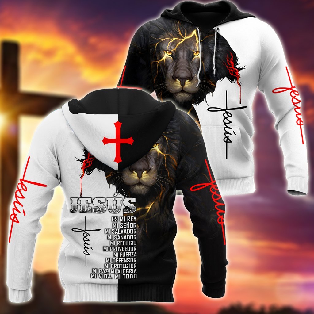 Jesús es mi rey mi señor	3D All Over Printed Shirts For Men and Women Pi12062003