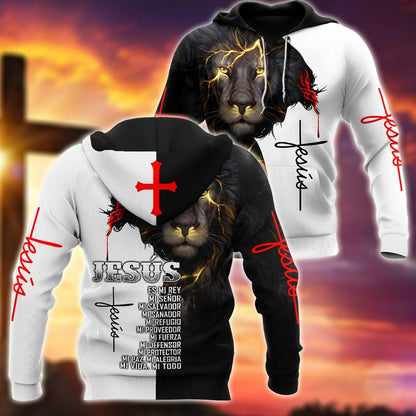 Jesús es mi rey mi señor	3D All Over Printed Shirts For Men and Women Pi12062003