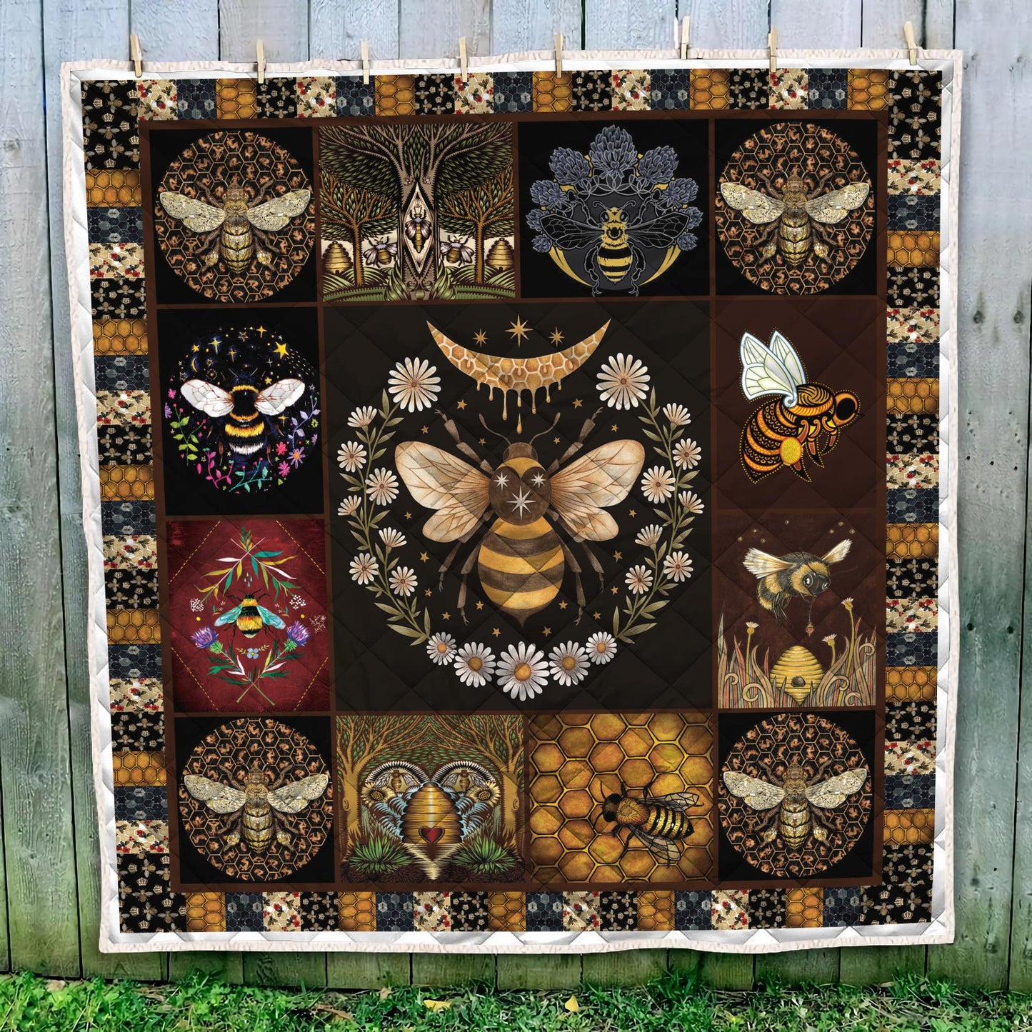Bee Quilt Blanket PH1040