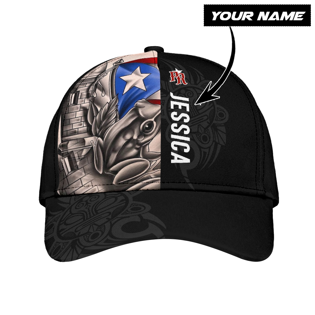 Customize Name Coqui Puerto Rico Classic Cap