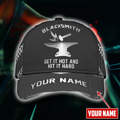 Personalized Name Blacksmith Classic Cap Get It Hot