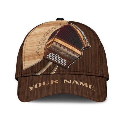 Personalized Accordion Music 3D Printed Cap HHT08072105