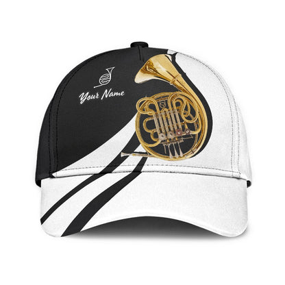 Personalized Horn Music 3D Printed Cap HHT08072107