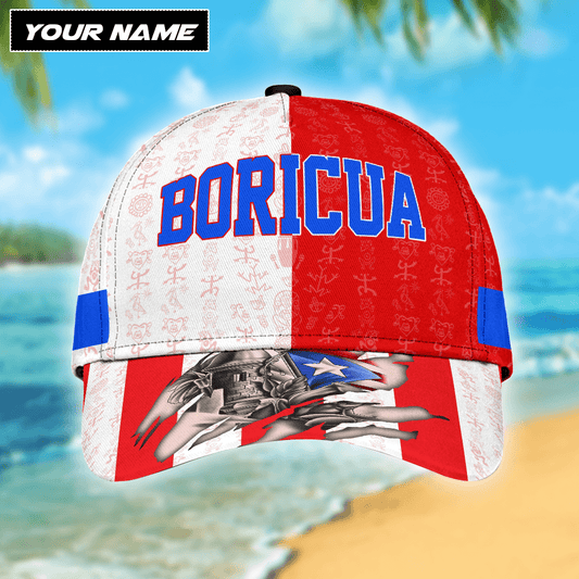 Customize Name Puerto Rico Classic Cap