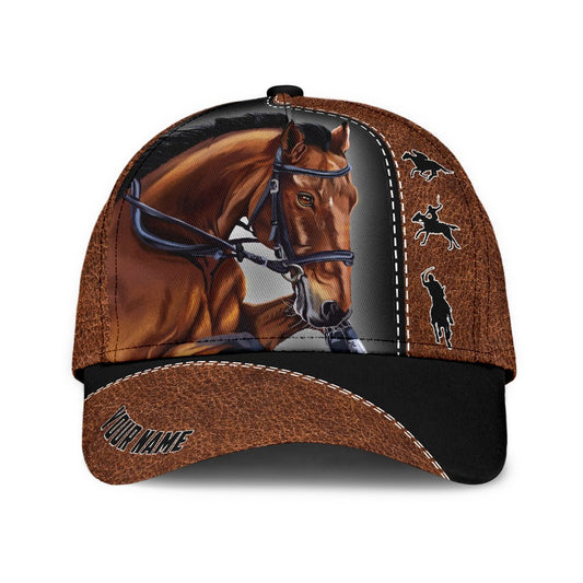Personalized Name Rodeo Classic Cap Bronc Riding Ver 3