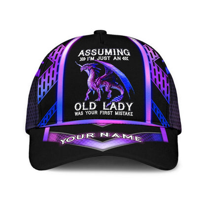 Amazing Dragon Cap Personalized