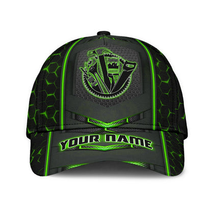Personalized Name Carpenter Classic Cap Neon Colors