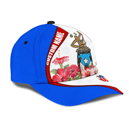 Customize Name Puerto Rico Classic Cap