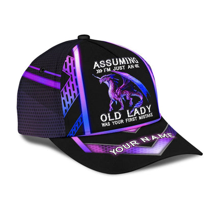 Amazing Dragon Cap Personalized
