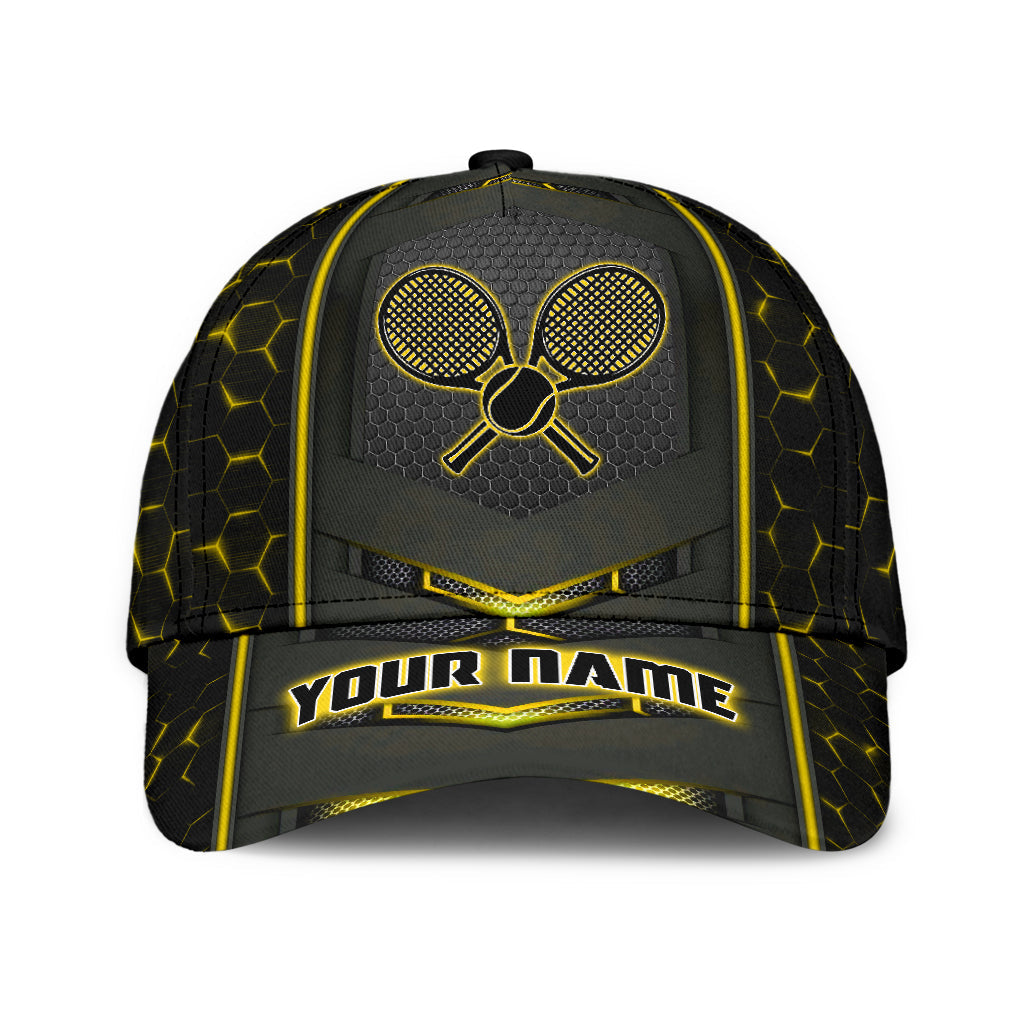 Personalized Name Tennis Classic Cap Neon Colors