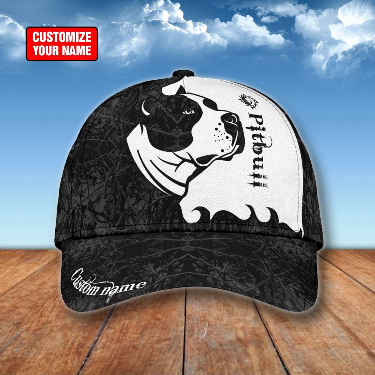 Personalized Pitbull Classic Cap