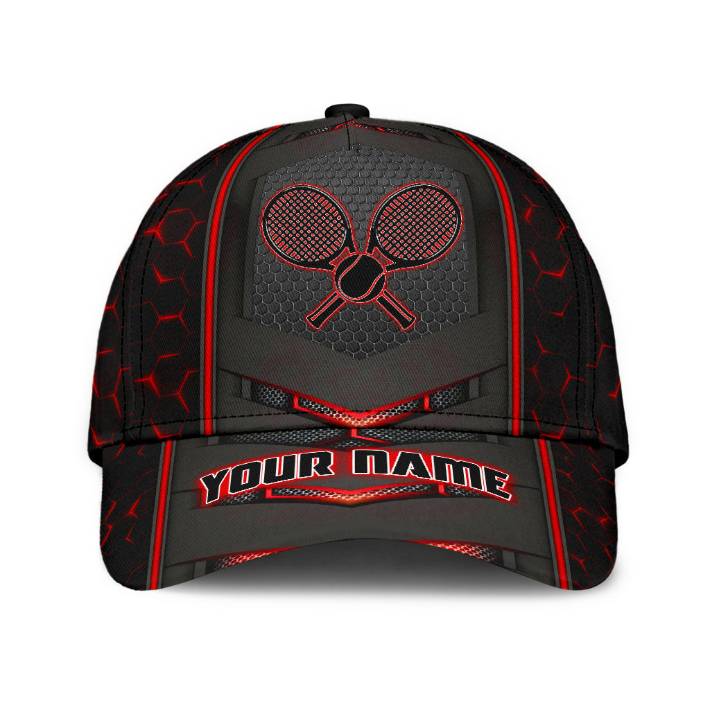 Personalized Name Tennis Classic Cap Neon Colors