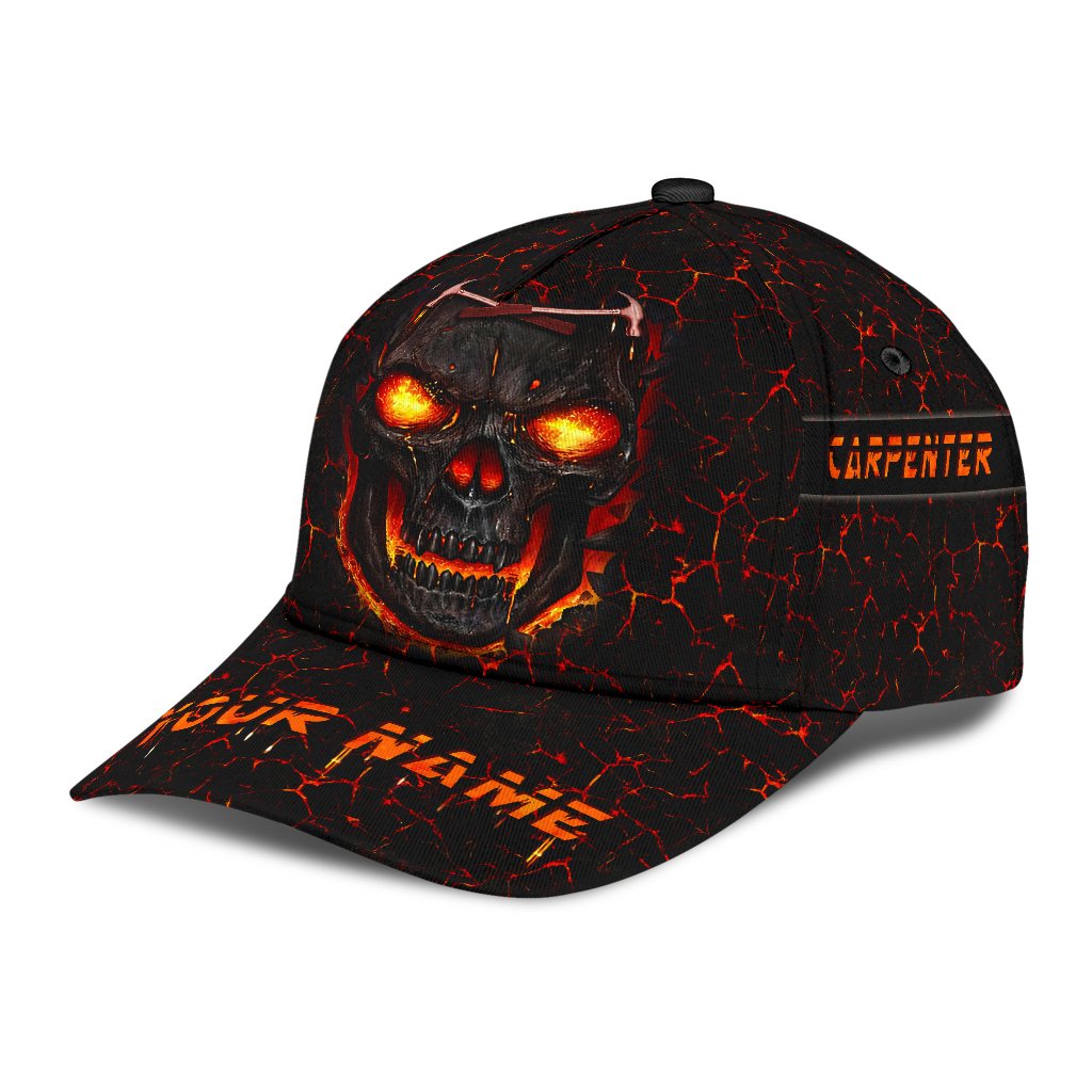Tmarctee Carpenter Customized Name 3D All Over Printed Classic Cap HHT01122103