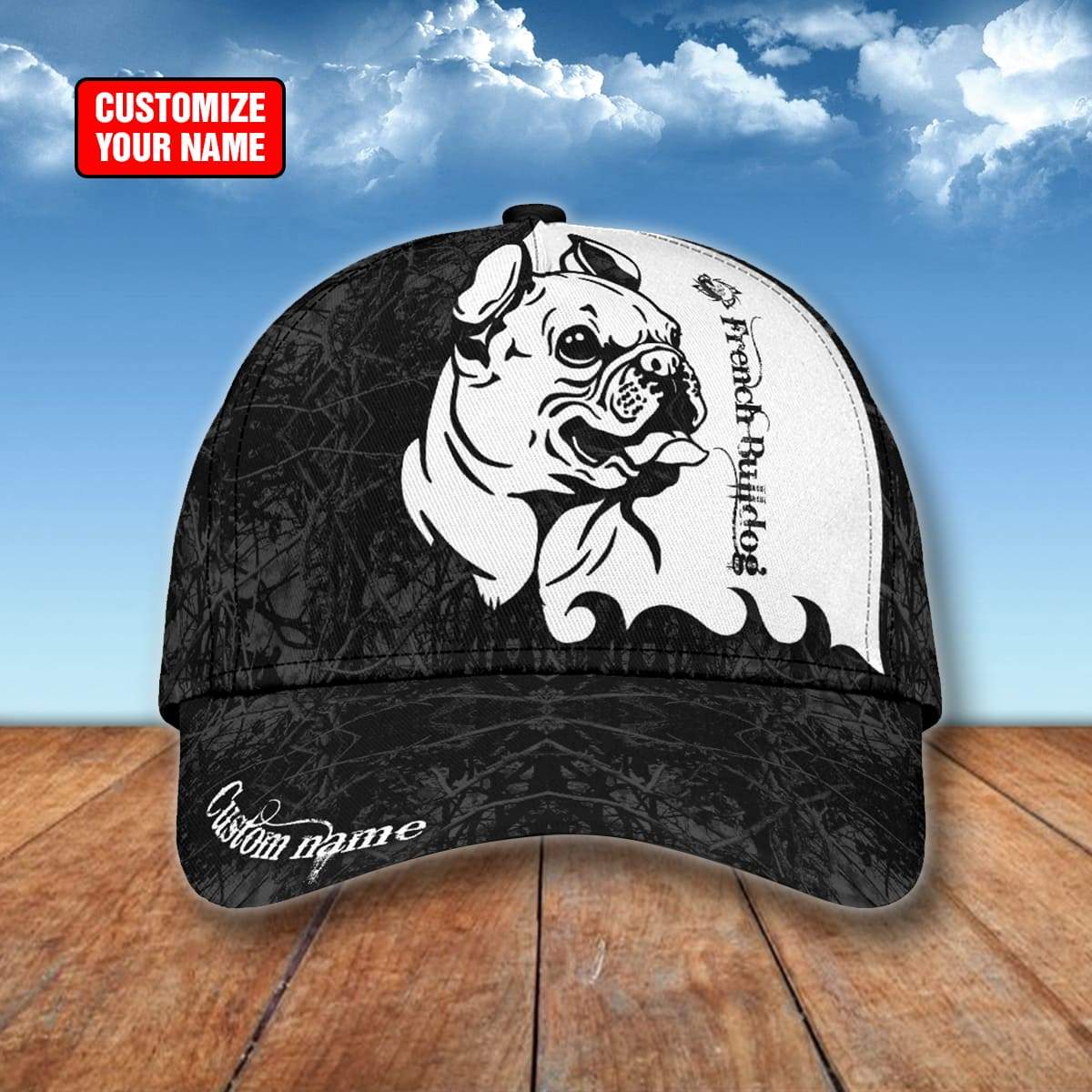 Personalized French Bulldog Classic Cap