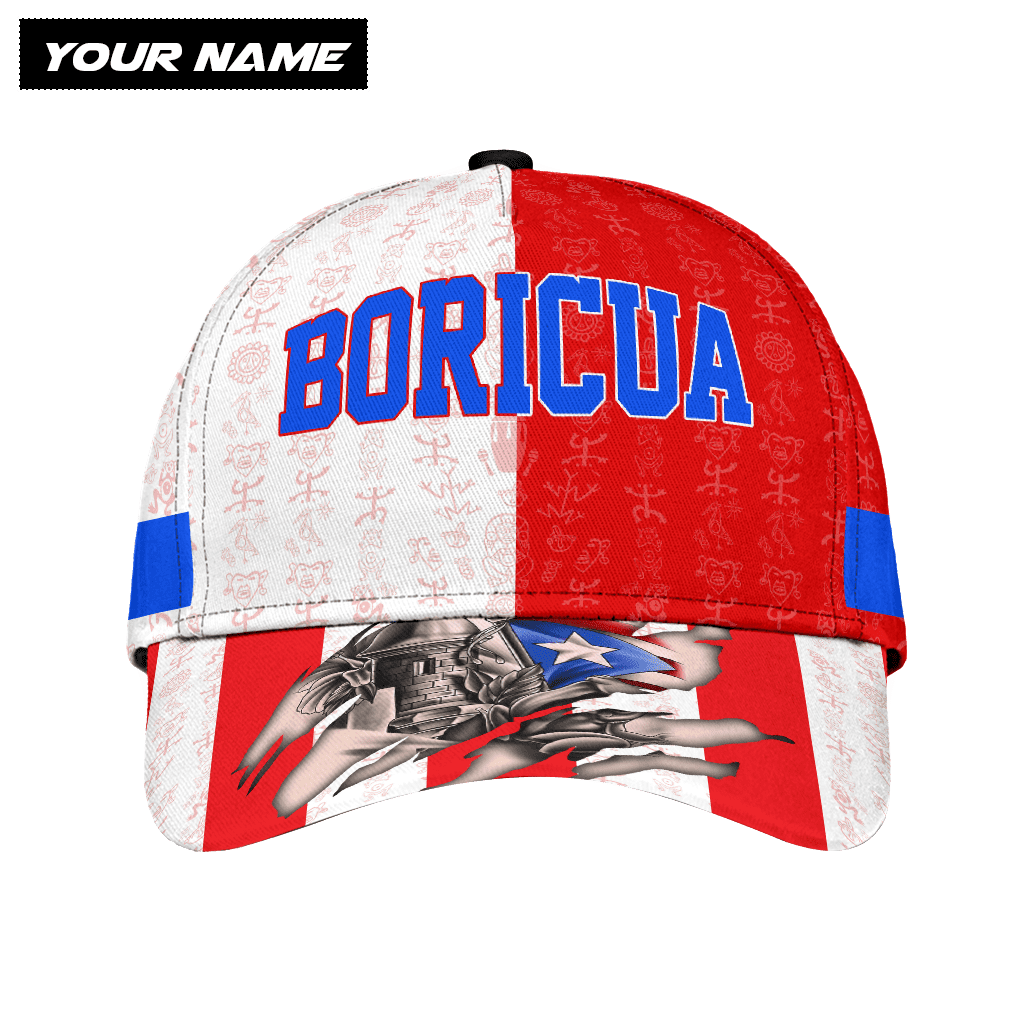 Customize Name Puerto Rico Classic Cap