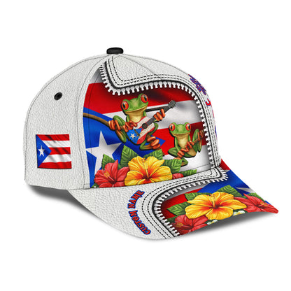 Customize Name Puerto Rico Classic Cap