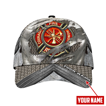Customize Name Firefighter Classic Cap
