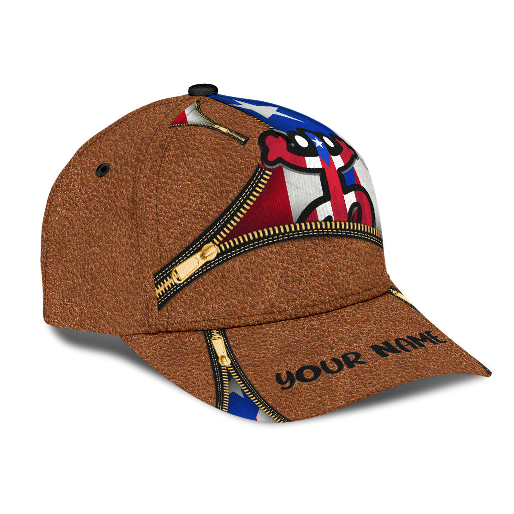 Customize Name Sol Taino Puerto Rico Classic Cap