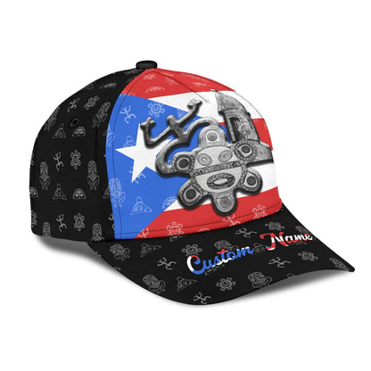 Customize Name Puerto Rico Classic Cap