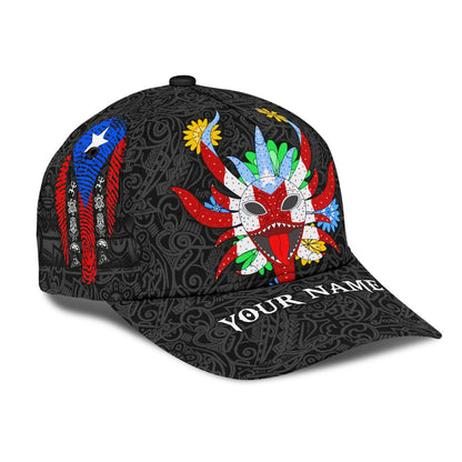 Customize Name Puerto Rico Classic Cap