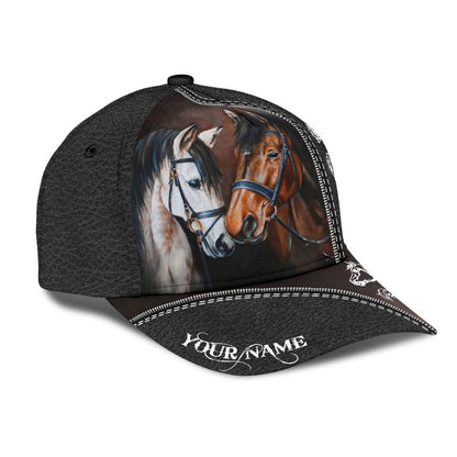 Personalized Name Rodeo Classic Cap Horse Riding Art Ver 3
