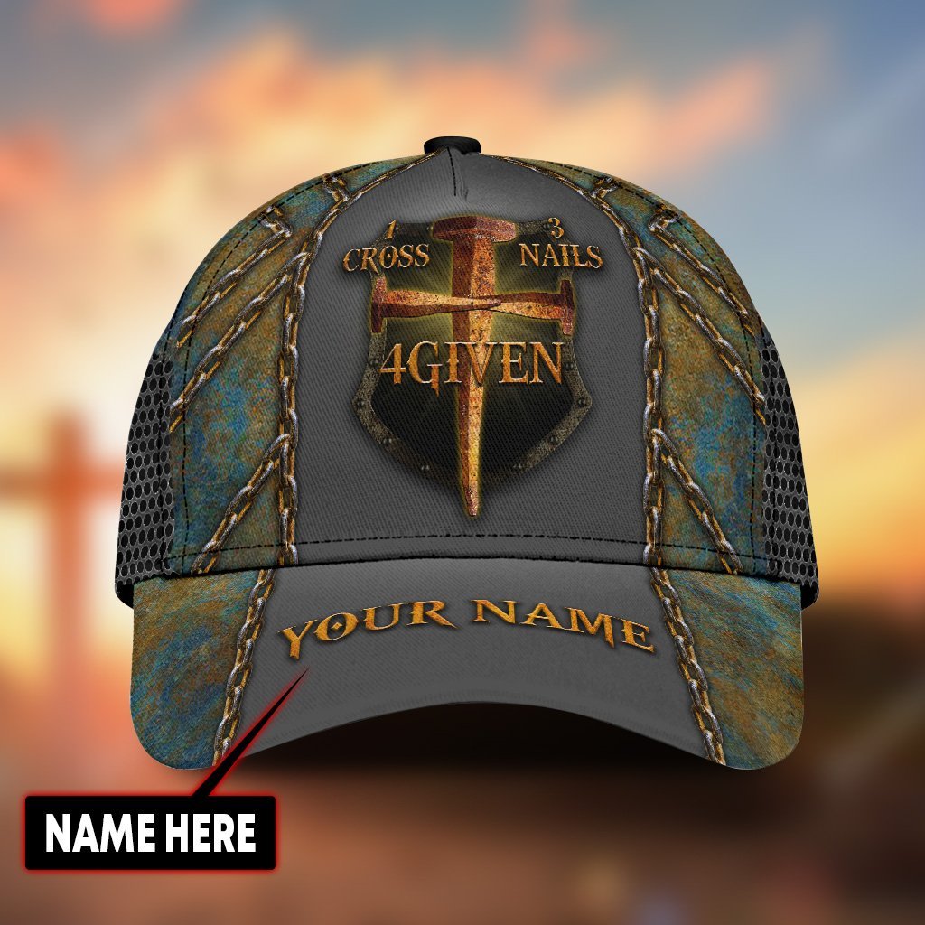 Personalized Jesus Saves 3D Printed Classic Cap