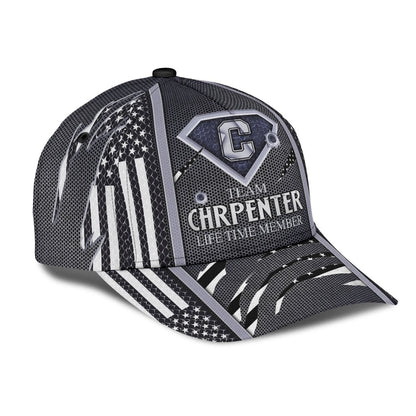 Personalized Name Carpenter Classic Cap Team Carpenter
