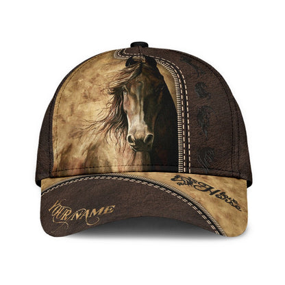 Personalized Name Horse Classic Cap