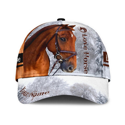 Personalized Name Horse Classic Cap