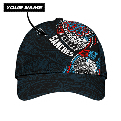 Customize Name Puerto Rico Classic Cap