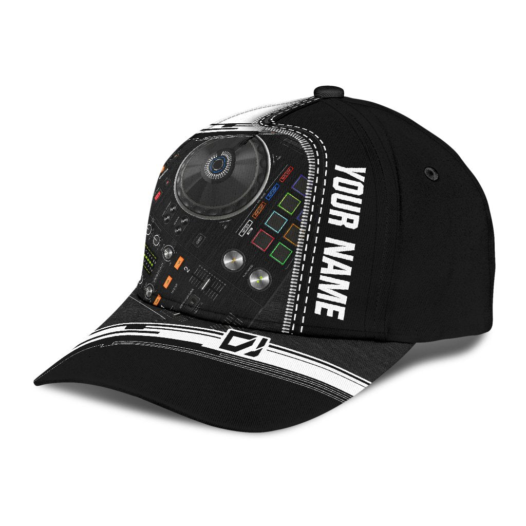 Personalized DJ Player Music 3D Printed Cap HHT08072104