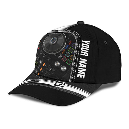 Personalized DJ Player Music 3D Printed Cap HHT08072104