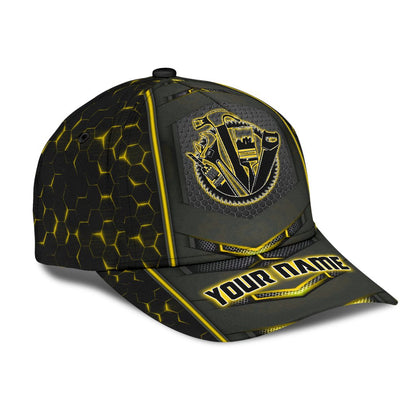 Personalized Name Carpenter Classic Cap Neon Colors