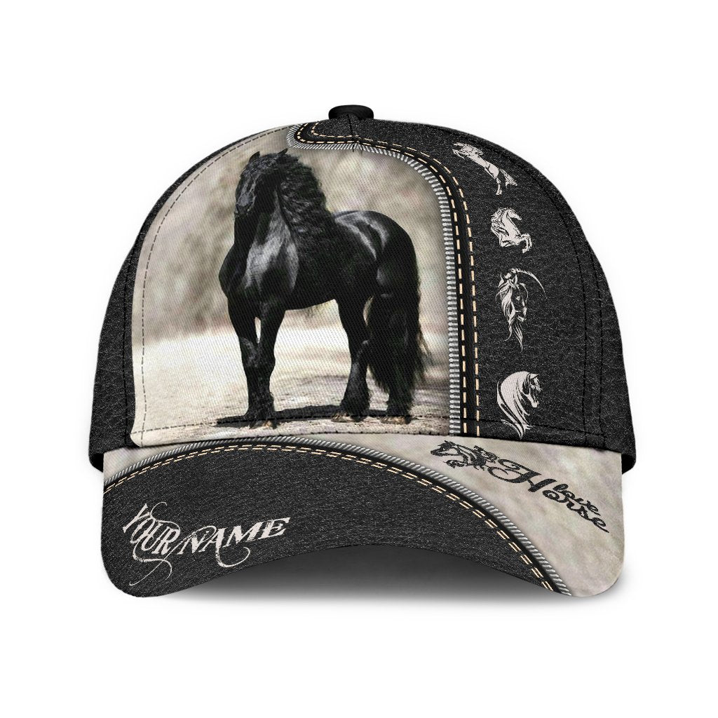 Personalized Name Horse Classic Cap