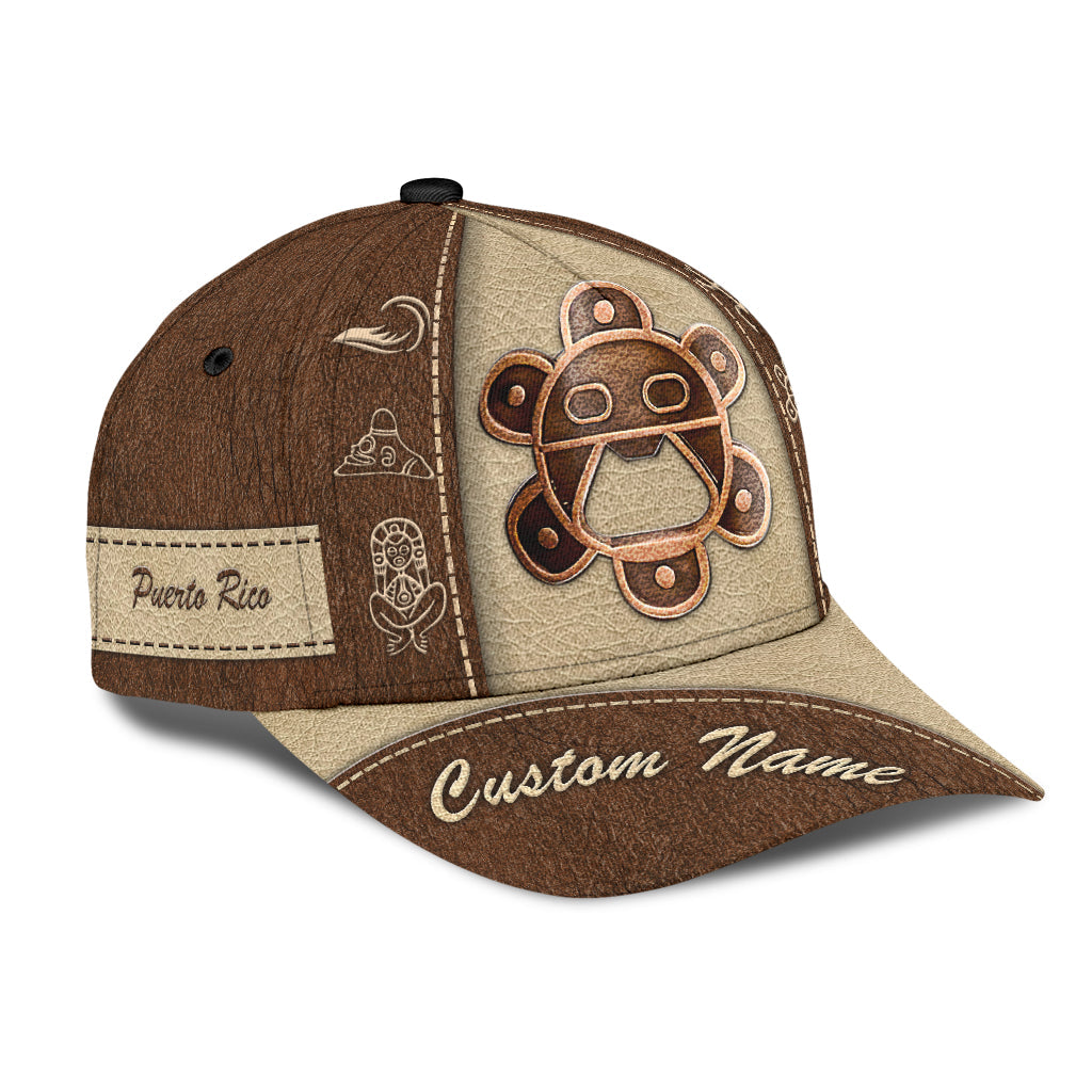 Customize Name Puerto Rico Classic Cap