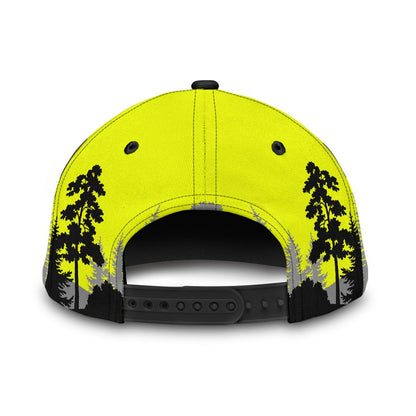 Personalized Name Carpenter Classic Cap Yellow Neon