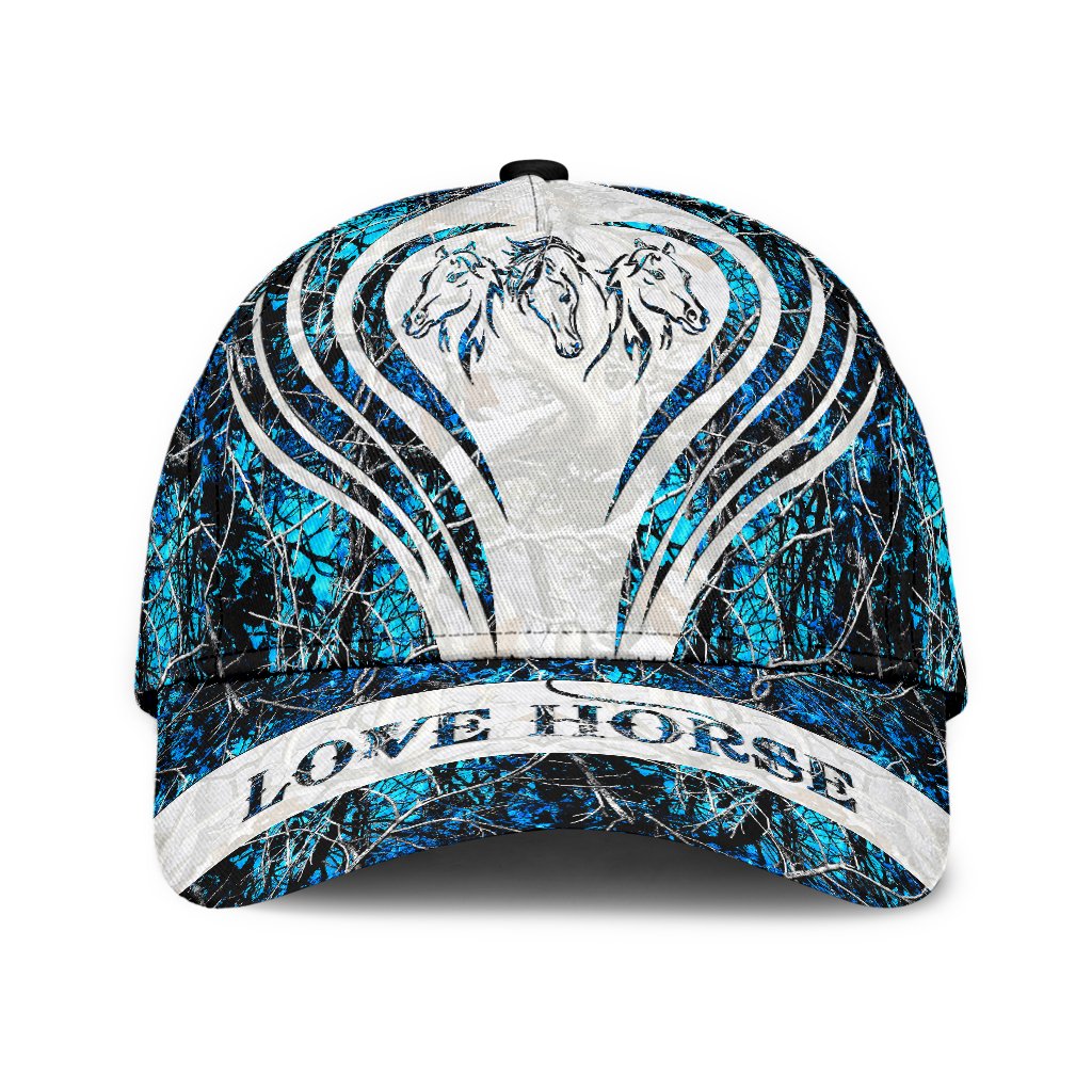 Personalized Name Horse Classic Cap