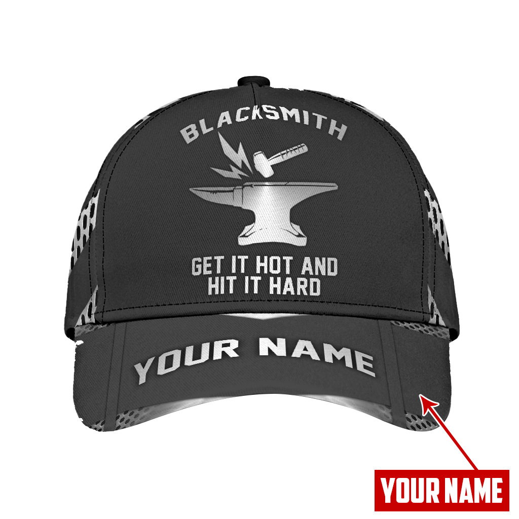 Personalized Name Blacksmith Classic Cap Get It Hot