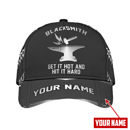 Personalized Name Blacksmith Classic Cap Get It Hot