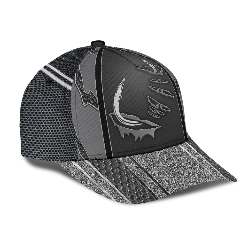 Fishing hat Hook 3D design print Cap