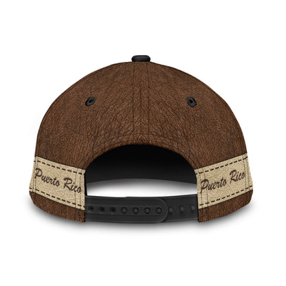 Customize Name Puerto Rico Classic Cap