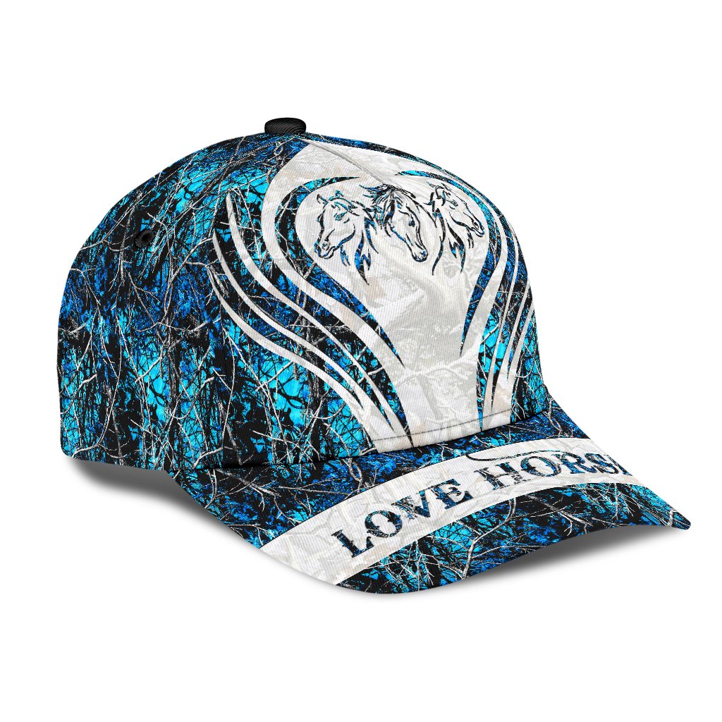 Personalized Name Horse Classic Cap